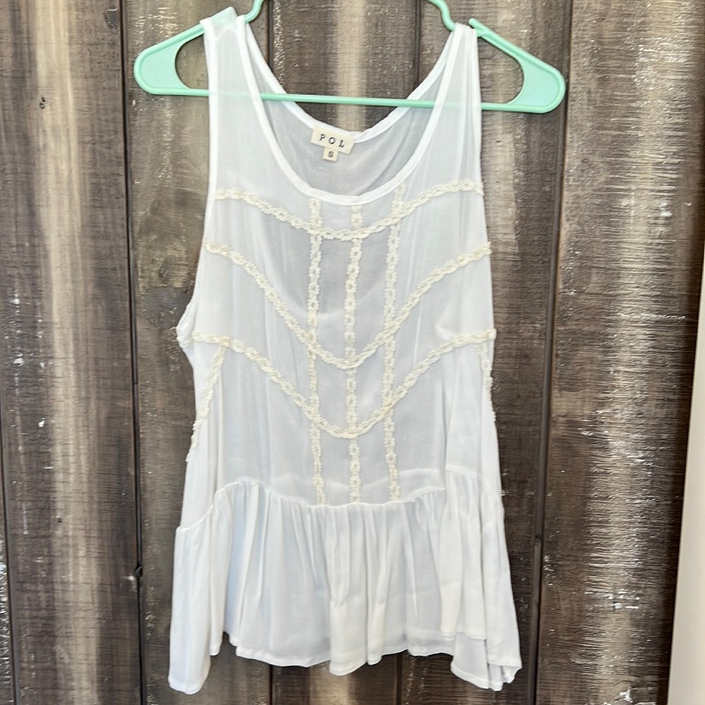 White Boutique Tank